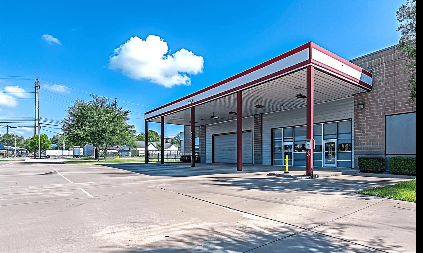 Professional photographers staging a commercial photo shoot at the historic Stubbs Crossing landmark in Dickson, Texas.