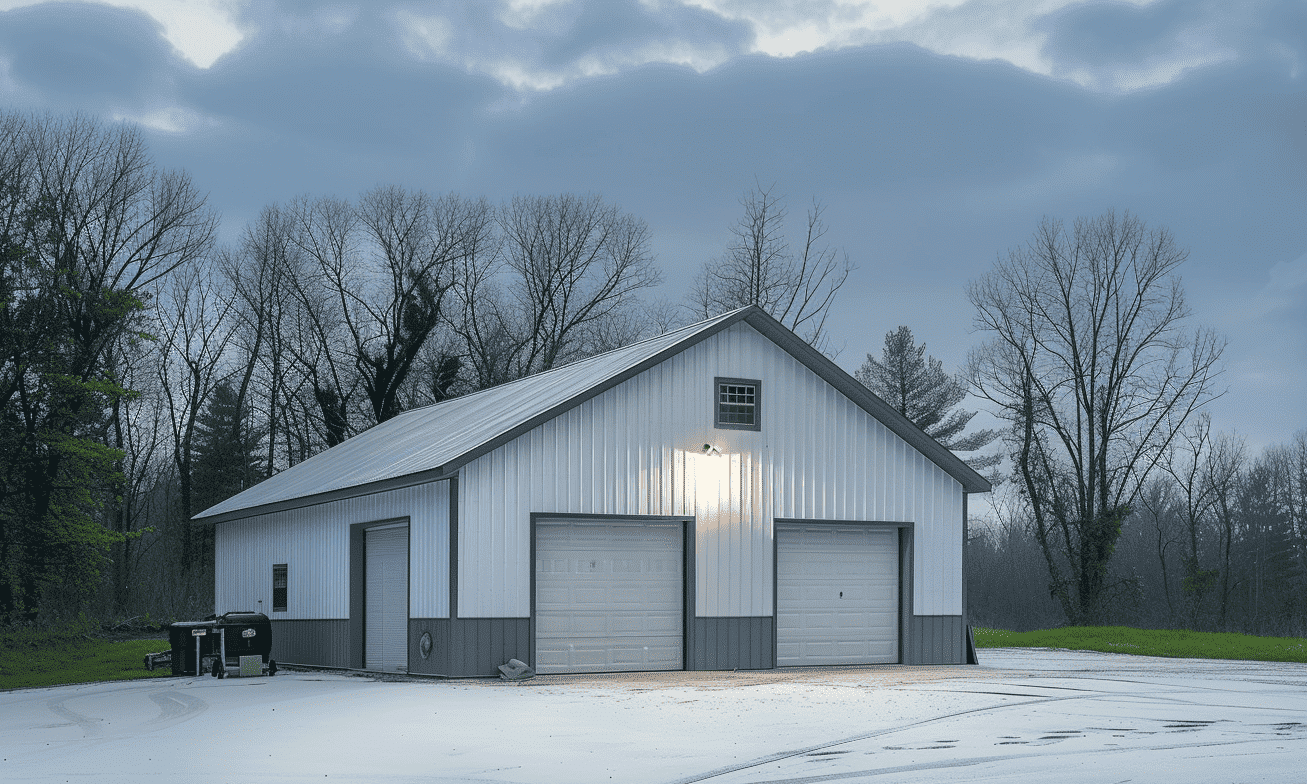 Wide-space metal building that can serve multiple purposes, including accessibility.