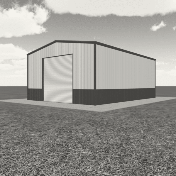 30x40 Metal Building MB212304016W0 featuring durable steel construction ideal for garages, workshops, and storage solutions.