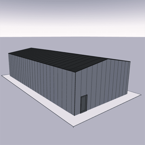 Steel building kit 30x60 featuring durable materials and versatile design for construction or storage solutions.