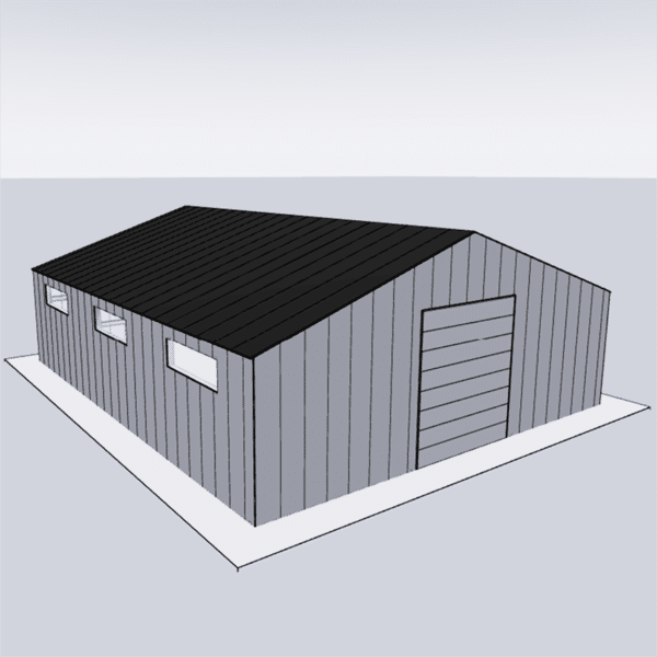 Steel building kit 50x60 with high durability and customizable options for residential or commercial use.